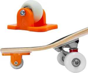 Skater Trainer Wheel. WHEELE-PRO from Kubaco. Learn Balance and Build Confidence. First Training Wheel for Skateboarding.