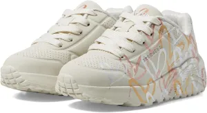 Skechers Girl's Uno Lite-Metallic Love Sneaker