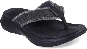 Skechers Men's Parson Sd-Gino Thong Sandal with Frayed Edges