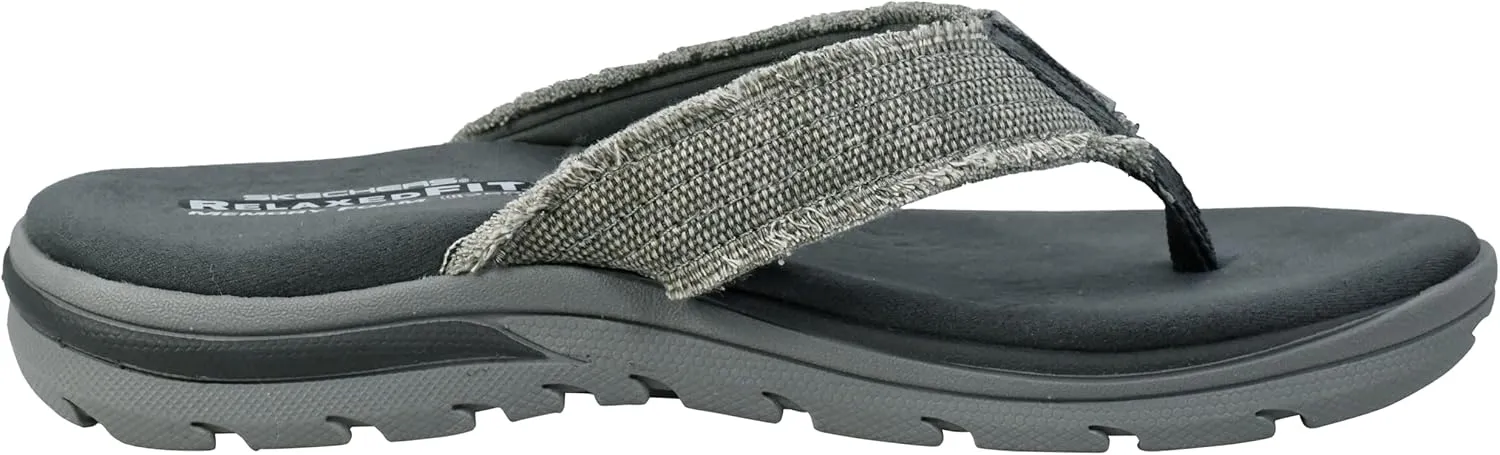 Skechers Men's Relaxed Fit Supreme Bosnia Sandal