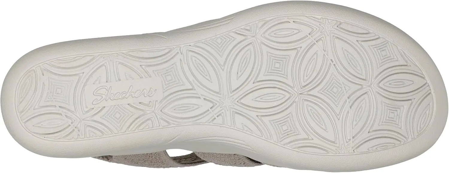 Skechers Women's Pier-lite-Memory Maker Wedge Sandal