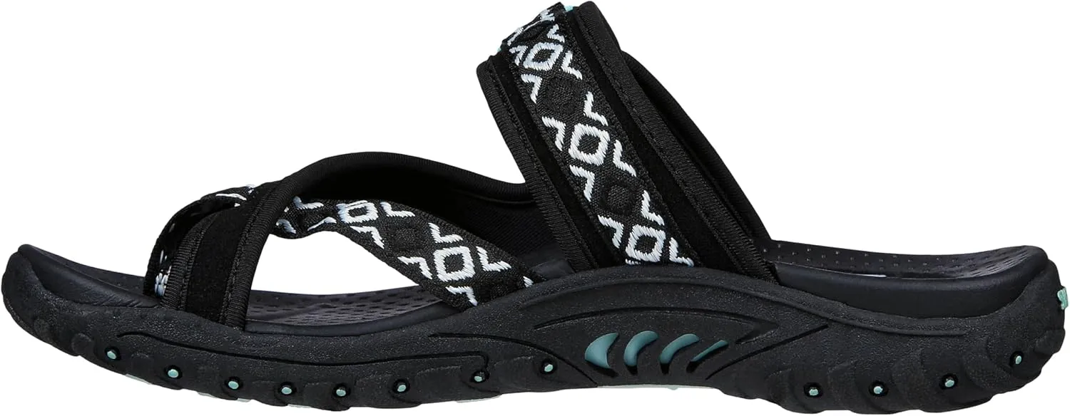 Skechers Women's Reggae-Trailway Flip-Flop Sandals