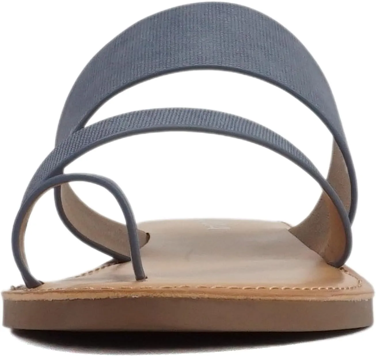 Soda Joan Womens Open Toe Slip On Flip Flop Sandals