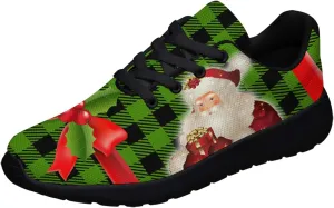 Sonzj-II Christmas Shoes Women Running Shoes Men Lightweight Walking Sneakers Mesh Athletic Sport Shoes