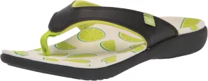 Spenco Women's Flip-Flop, Lime, 9