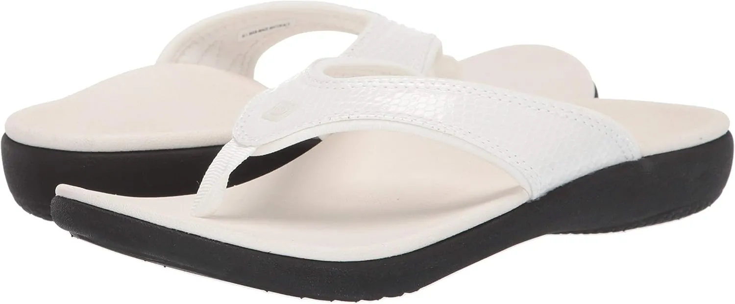 Spenco Women's Yumi 2 Snake Sandal Flip-Flop