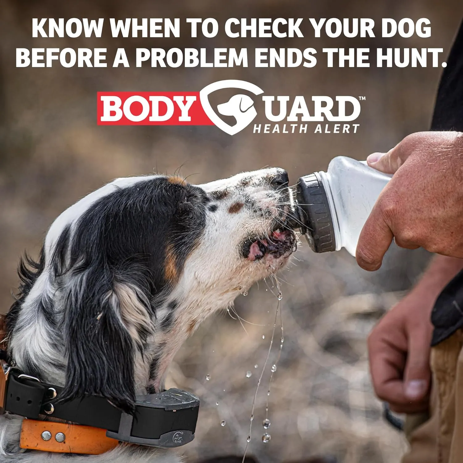 SportDOG Brand FieldSentinel 825 Remote Trainer with Bodyguard Health Alerts – World’s First Dog E-Collar with Health Monitoring – Train with Static, Vibrate, and Tone – ½ Mile Range
