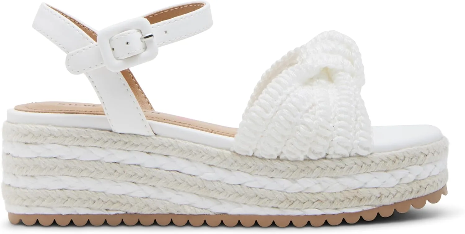 Steve Madden Girl's Cookie Espadrille Wedge Sandal