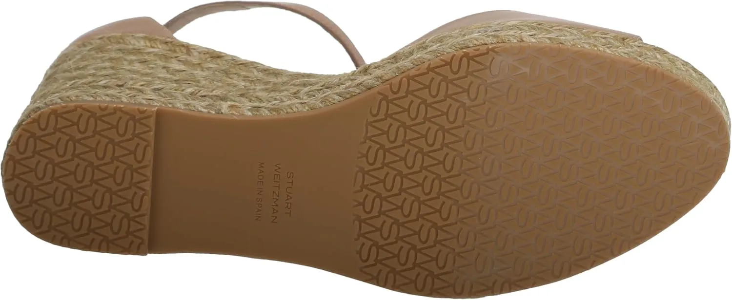 Stuart Weitzman Women's Nudistia Espadrille Wedge Platform