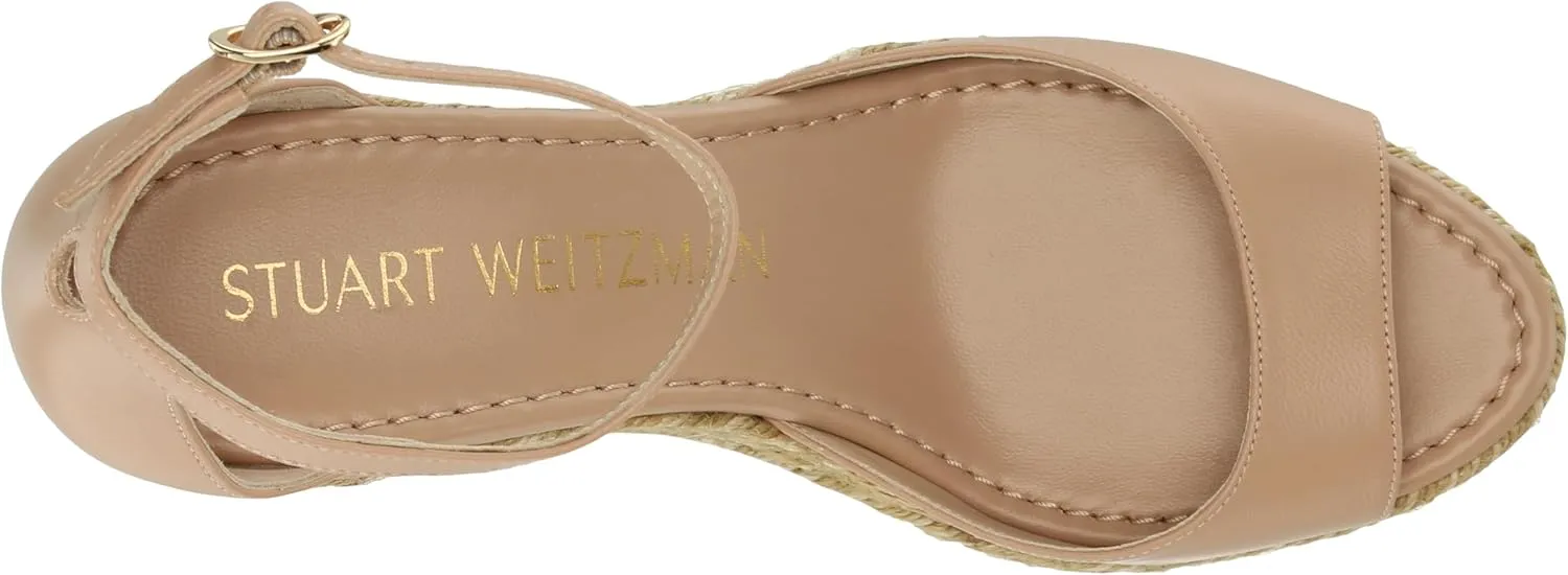 Stuart Weitzman Women's Nudistia Espadrille Wedge Platform