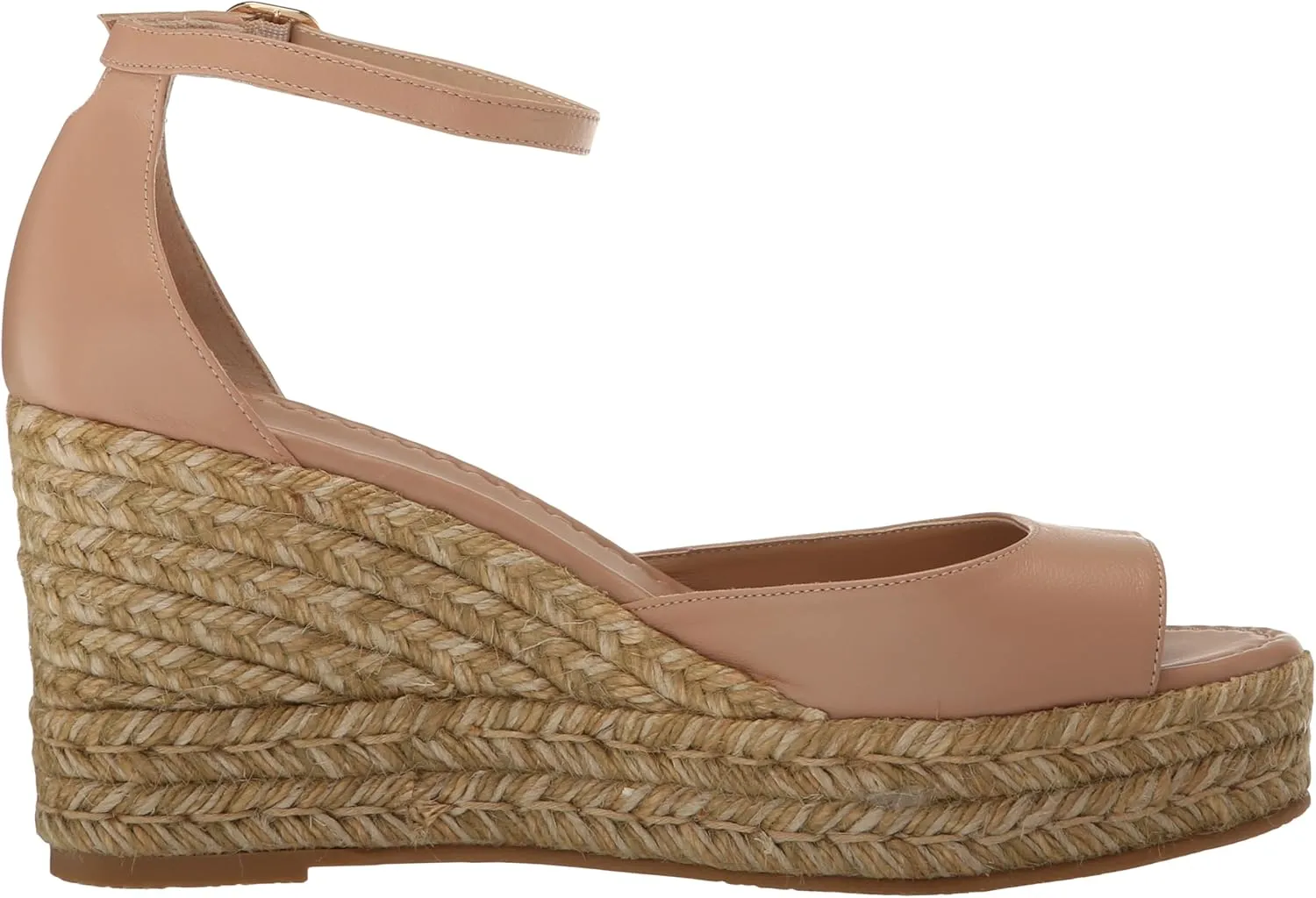 Stuart Weitzman Women's Nudistia Espadrille Wedge Platform