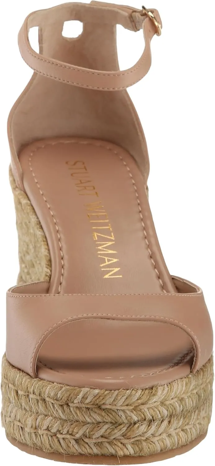 Stuart Weitzman Women's Nudistia Espadrille Wedge Platform