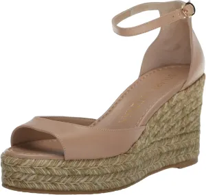 Stuart Weitzman Women's Nudistia Espadrille Wedge Platform