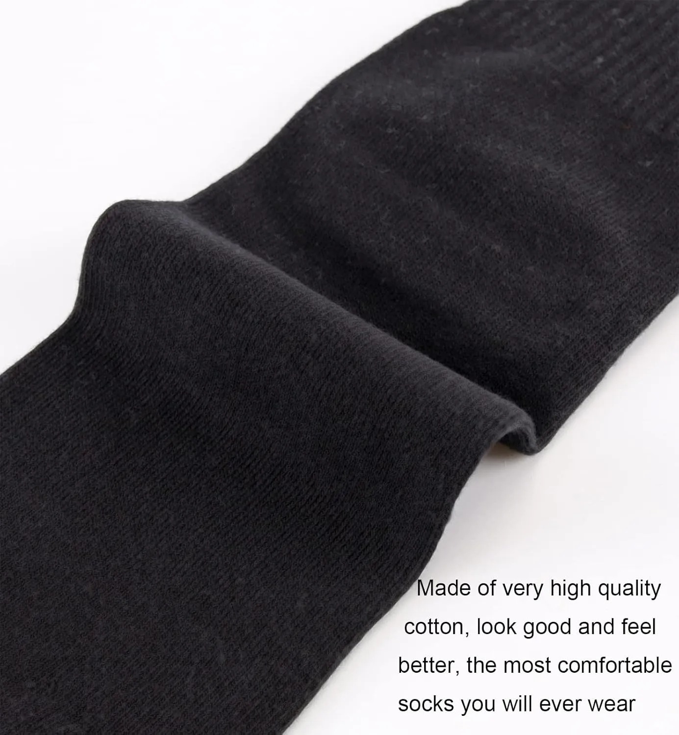 Tabi Socks, Split Toe Flip Flop Socks High Crew for Men and Women Cotton Pack of 4