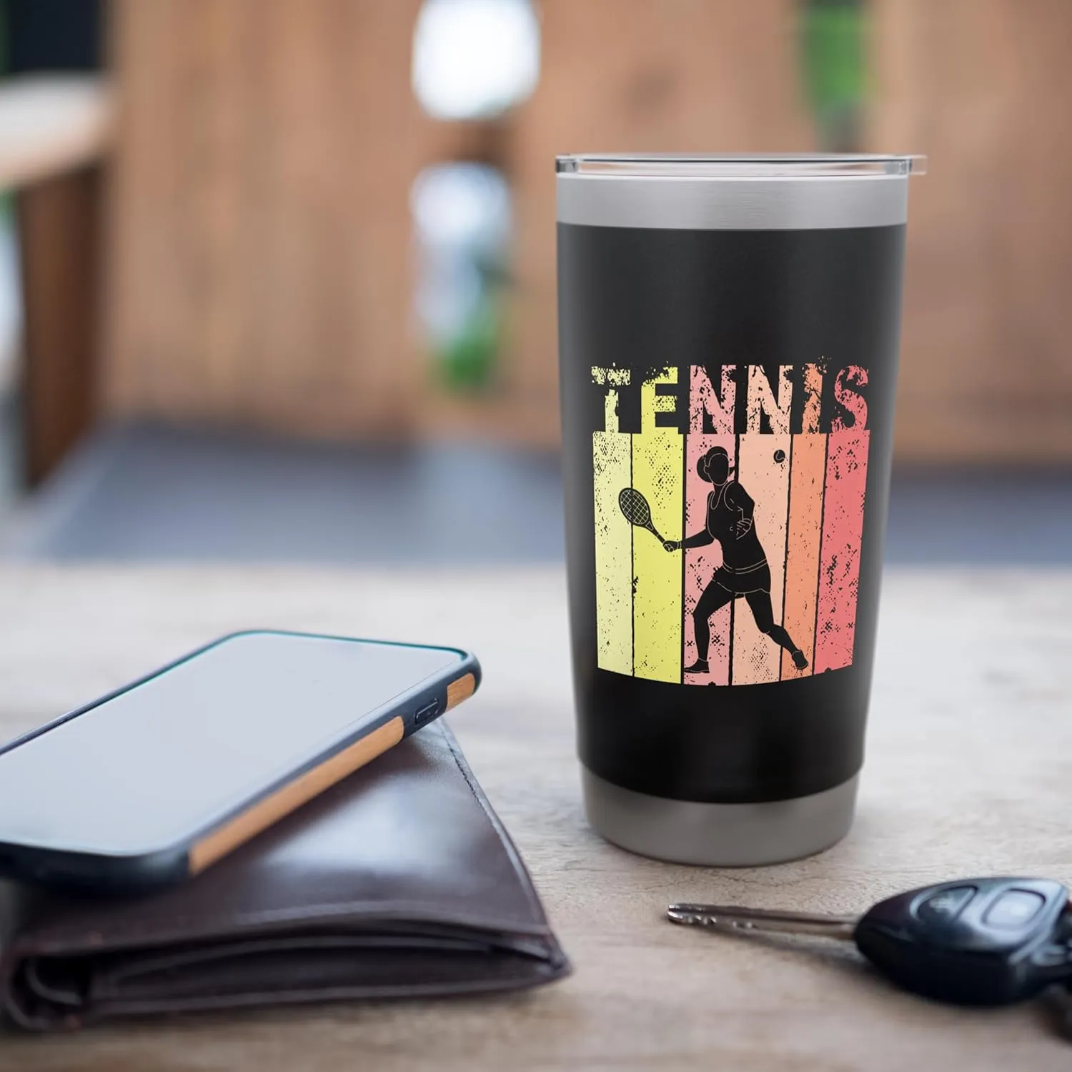 Tennis Balls tennisplayer tennisball Tennis Stainless Steel Insulated Tumbler