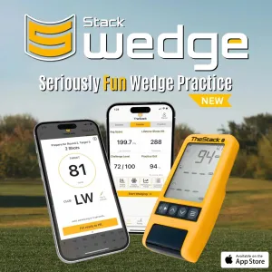TheStack™ Radar | Golf Launch Monitor | App-Based Training System and Golf Swing Analyzer | Trainer Golf Swing Training Aid | Golf Launch Monitor Portable