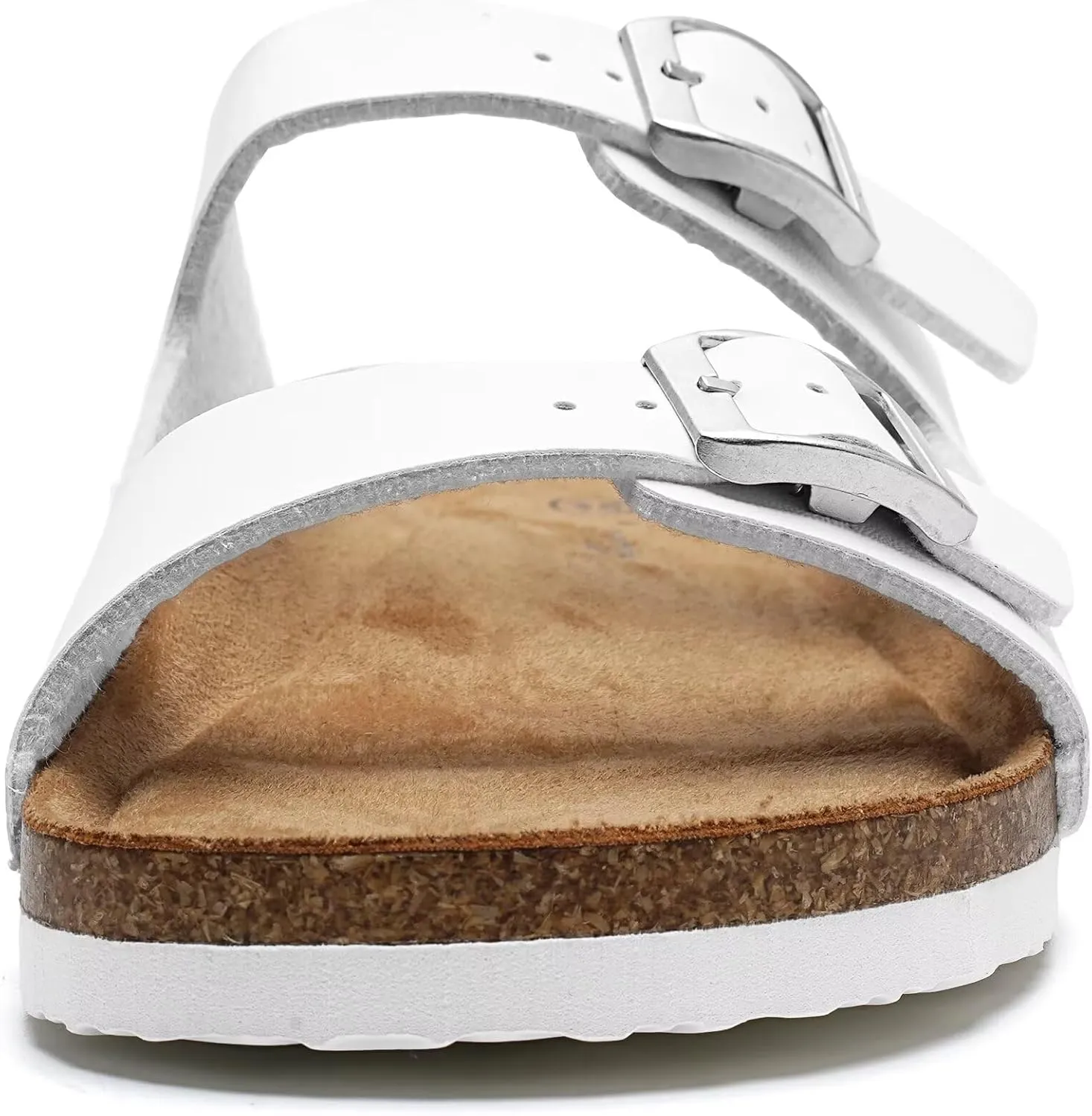 Torotto Kids Sandals Boys Girls Slide Summer Non-slip Cork Glitter Toddler Slippers with Adjustable Straps for Indoor & Outdoor