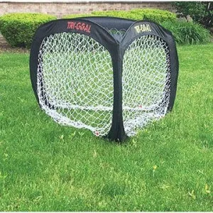 TriGoal™ Three Sided 3-in-1 Pop-Up Soccer Net & Multipurpose Goal