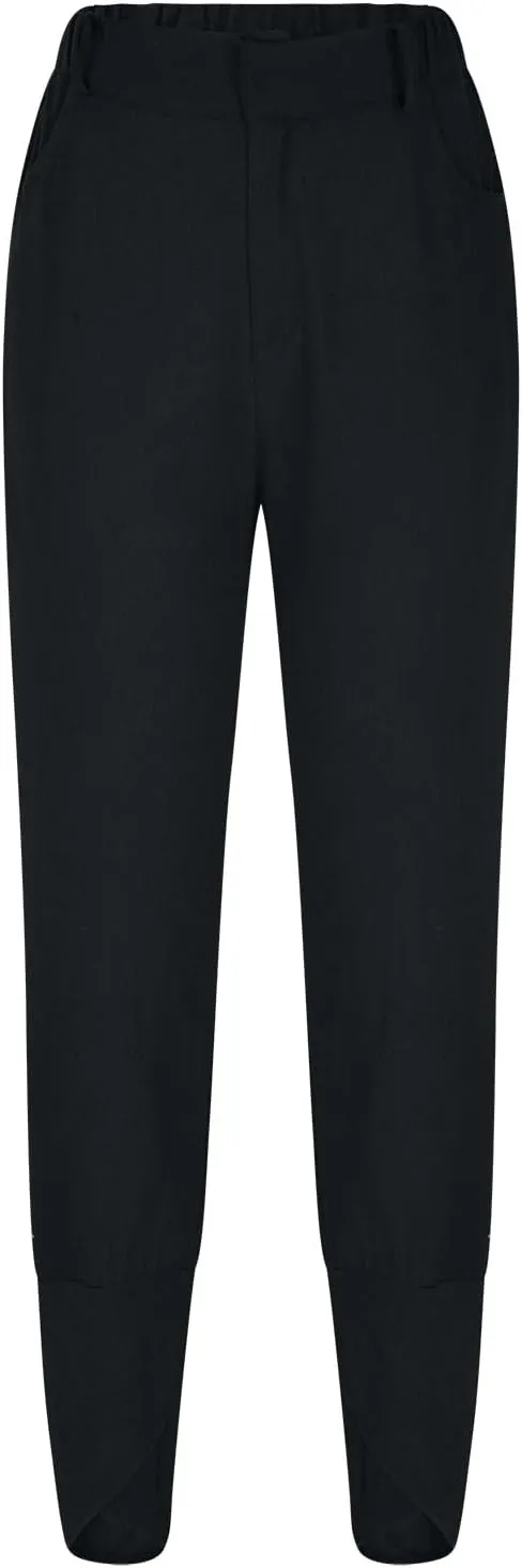 Trousers Pants for Women Trendy Loose Wide Leg Summer Beach Pants Casual Fashion Button High Waist Lounge Pants with Pockets