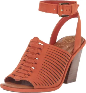 Vince Camuto Women's Frenela Stacked Heel Sandal Heeled