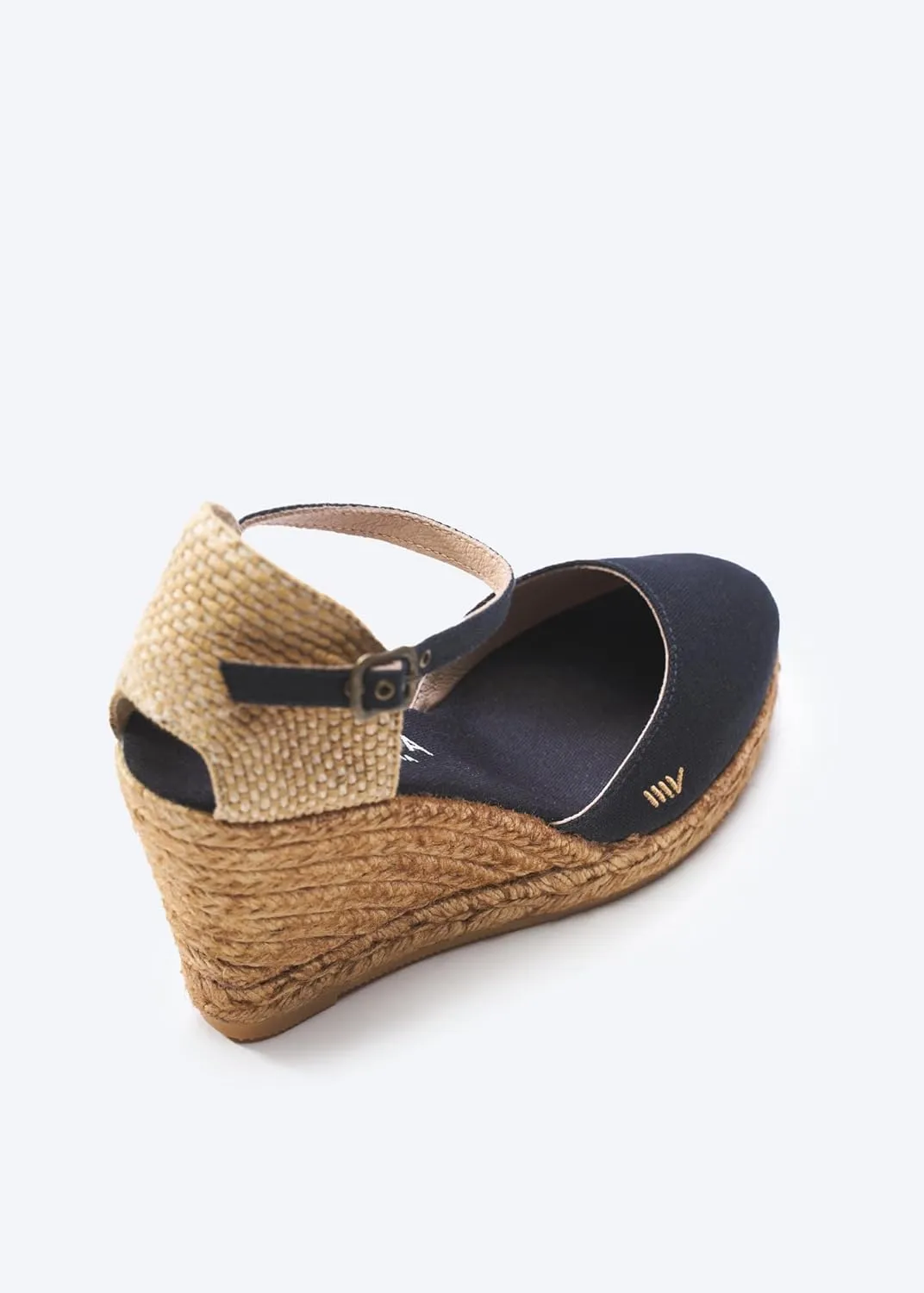 VISCATA Satuna Women's Sandals Espadrille Canvas Buckle Wedges