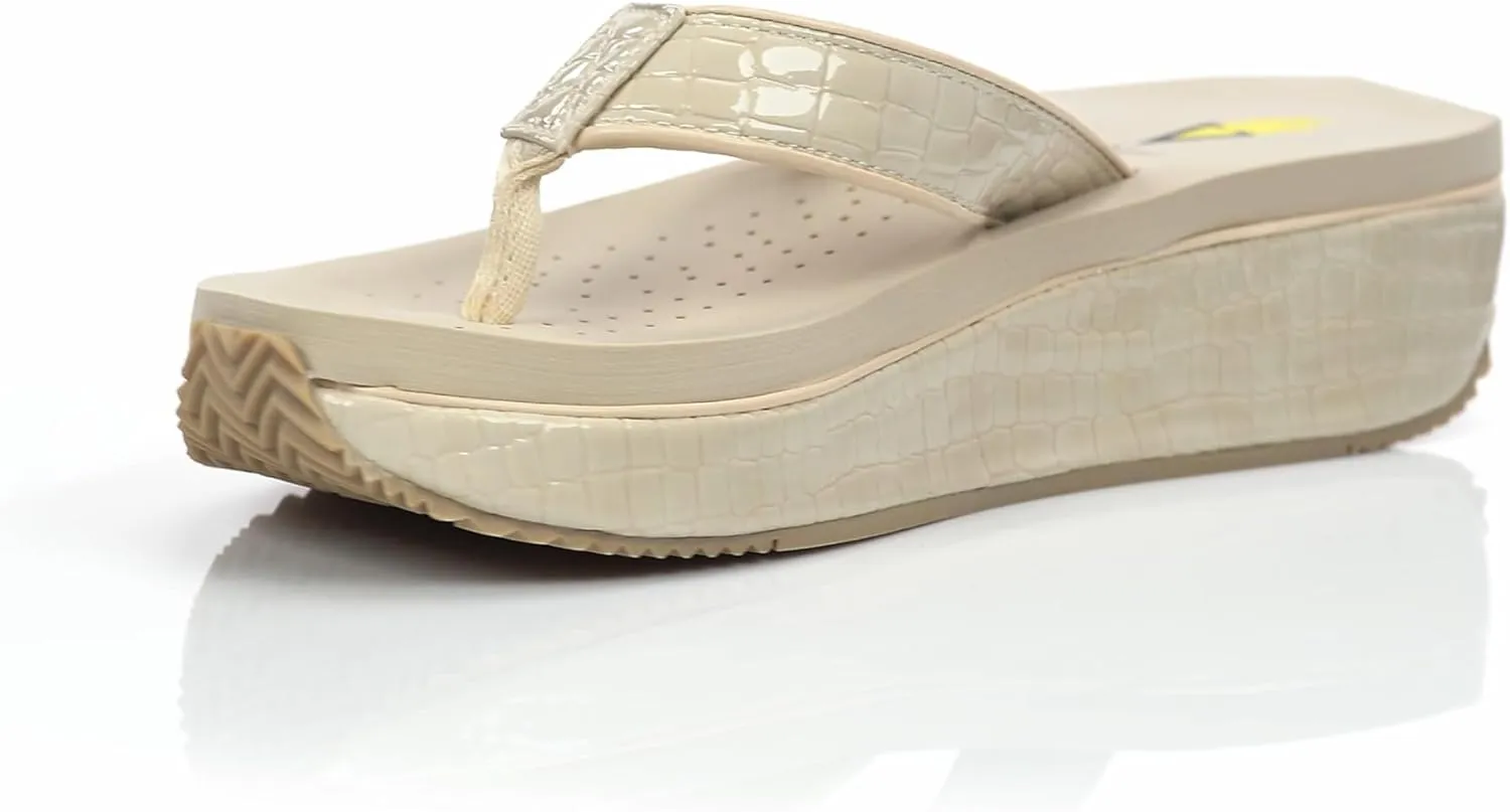 VOLATILE Women's Mini Croco Flip-Flop