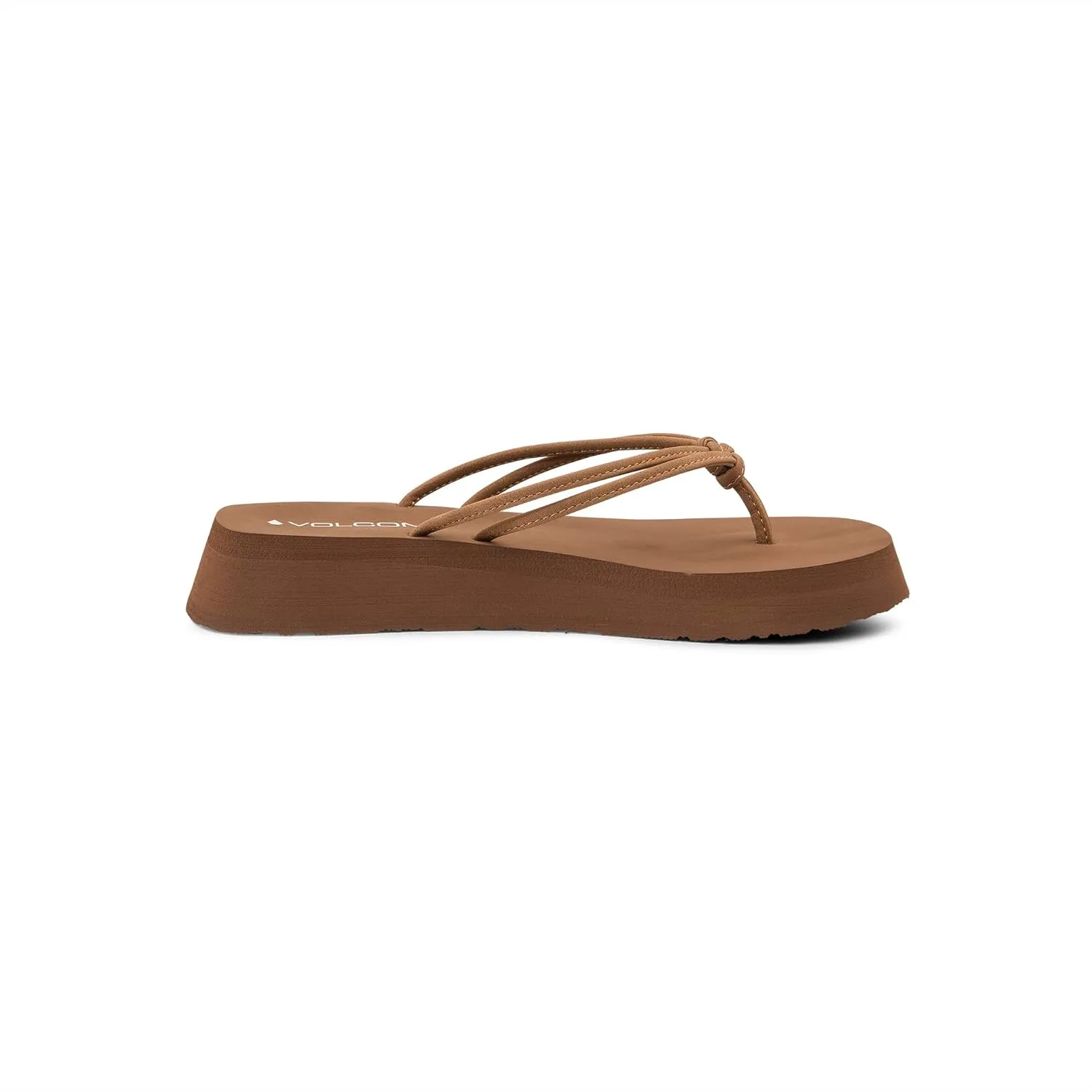Volcom Women's Forever Up Platform Sandal Flip Flop