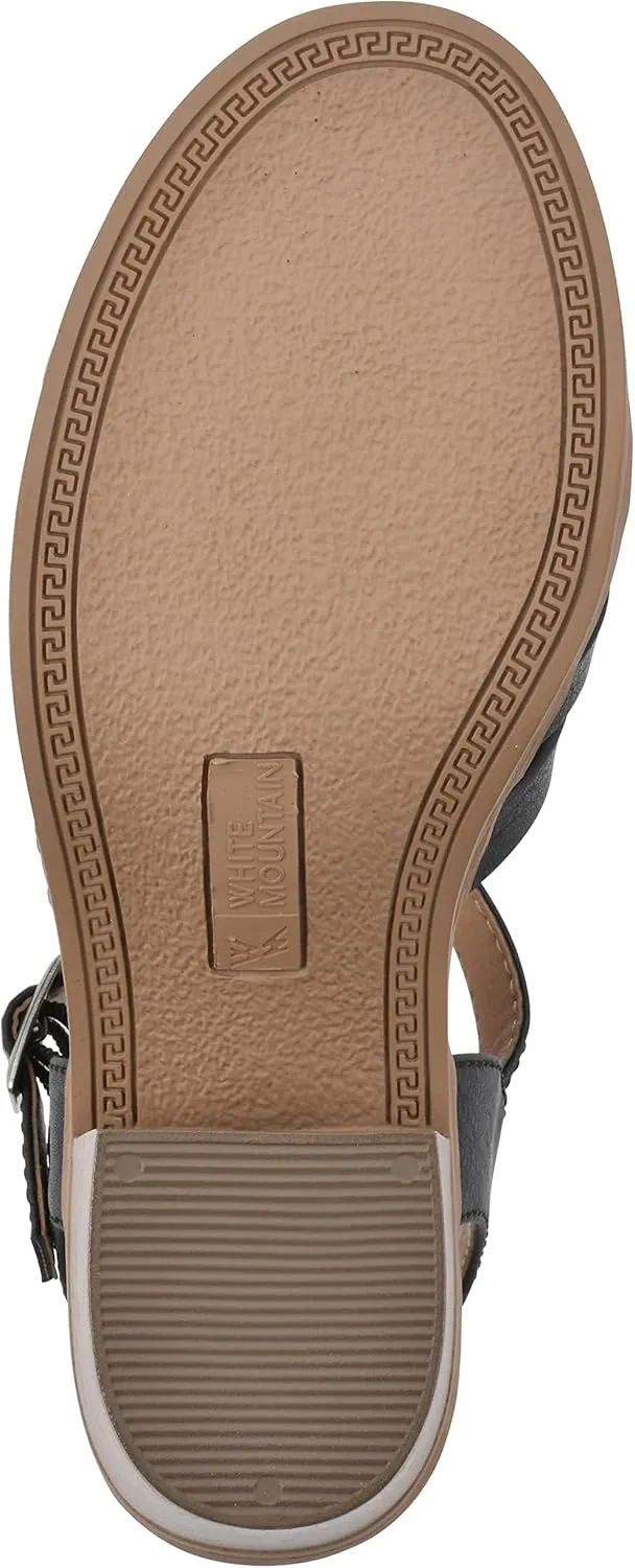 WHITE MOUNTAIN Women's Bergen Heeled Sandal