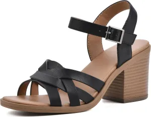WHITE MOUNTAIN Women's Bergen Heeled Sandal