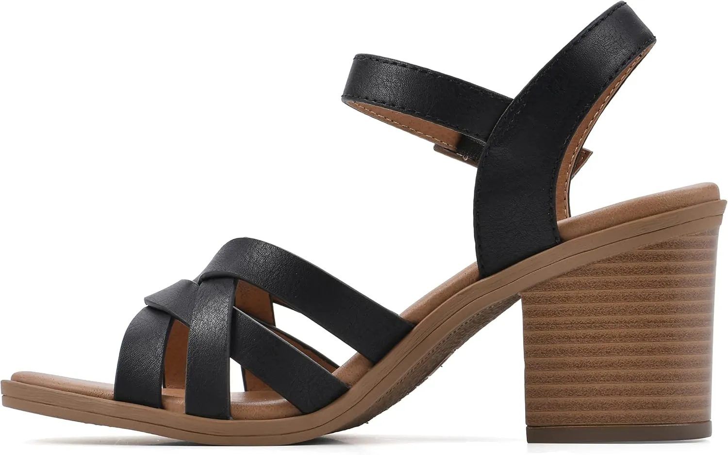 WHITE MOUNTAIN Women's Bergen Heeled Sandal