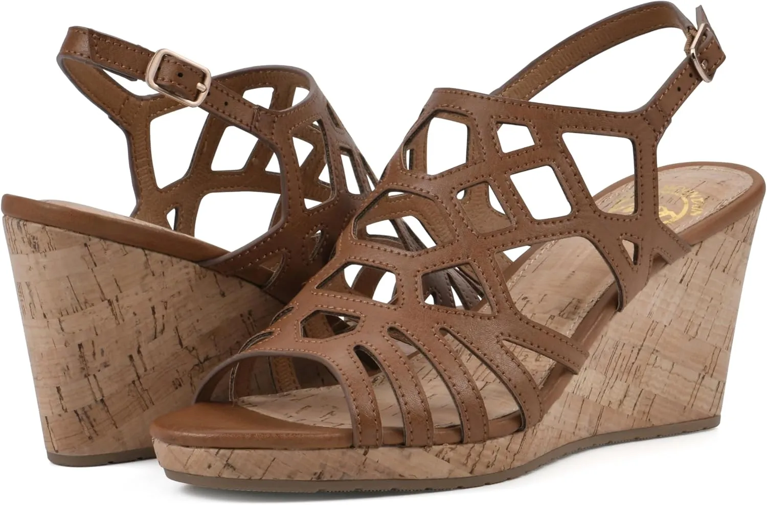 WHITE MOUNTAIN women's Flaming Wedge Sandal