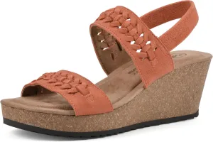 WHITE MOUNTAIN Women's Pretreat Wedge Sandal