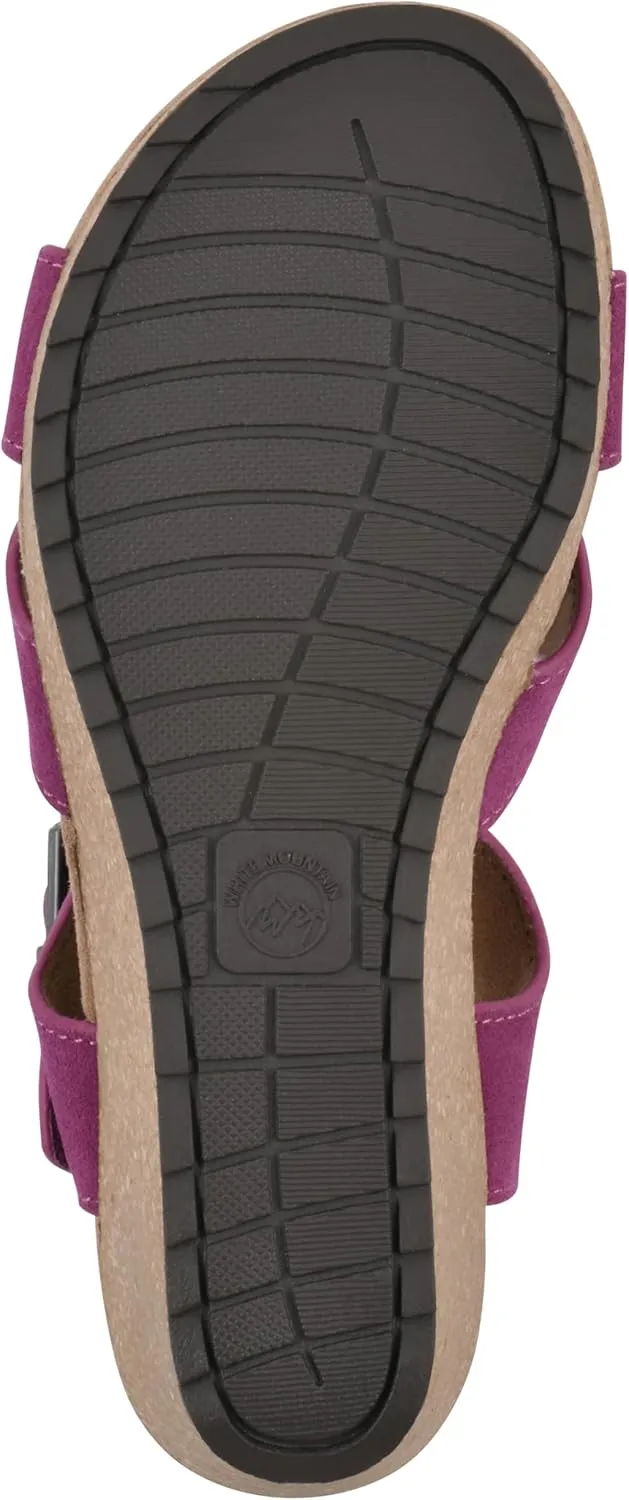 WHITE MOUNTAIN Women's Prezo Wedge Sandal