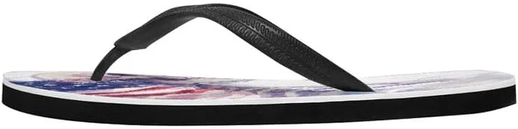 Women Geometry Flip Flop Sandal, Sunset Butterfly Hotel Travel Footwear Lotus Comfort Slippers Flip Flop Sandals