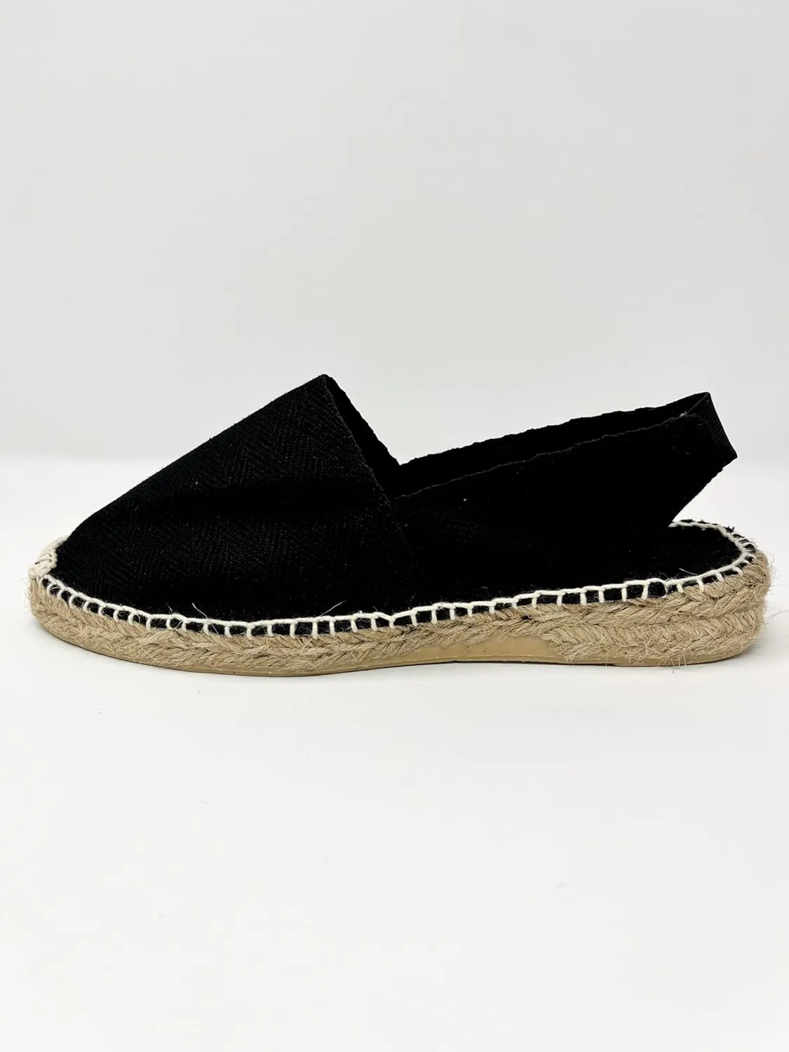 Women's Espadrille Heeled Sandal Slip On