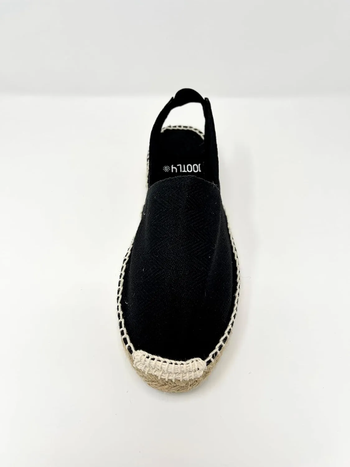 Women's Espadrille Heeled Sandal Slip On