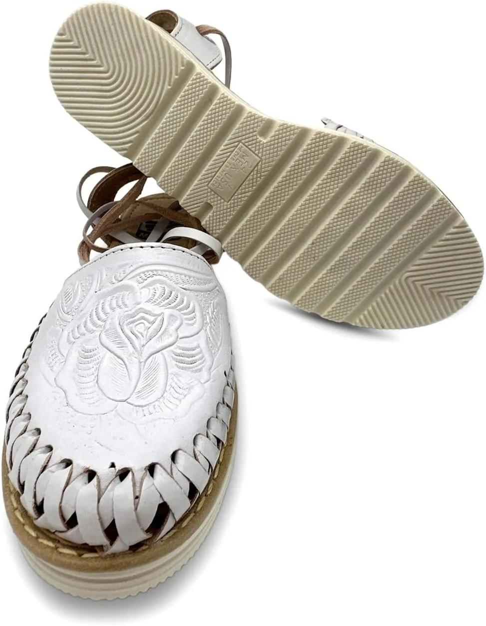Women’s Lace Up Leather Sandals, Authentic Mexican Huarache Sandals