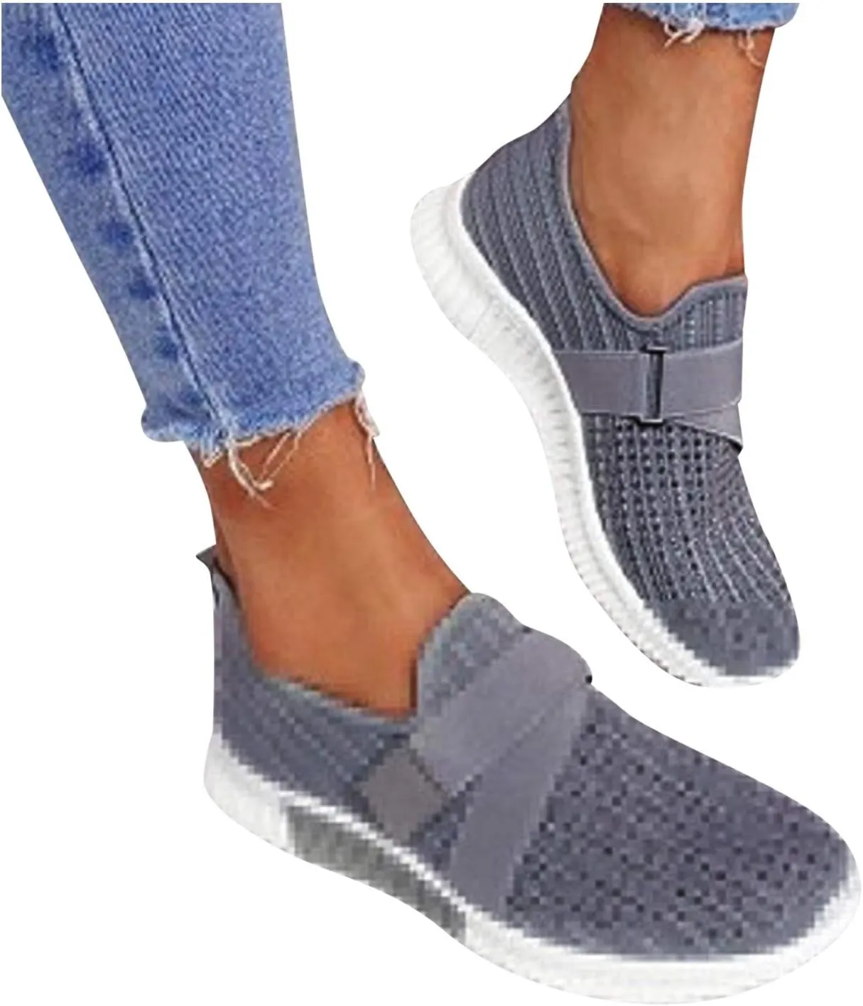 Womens Running Shoes Slip-on Walking Sneakers Mens Tennis Shoes Casual Casual Shoes for Fall Casual Sneakers Waterproof Tennis Shoe Cross Trainer Shoe