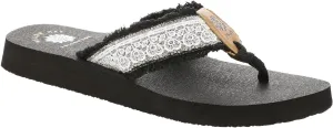 Yellow Box Women's Nara Flip Flop Sandal, Round Toe, 1 Inch Heel, 0.5 Inch Platform, Comfortable Flip-Flop