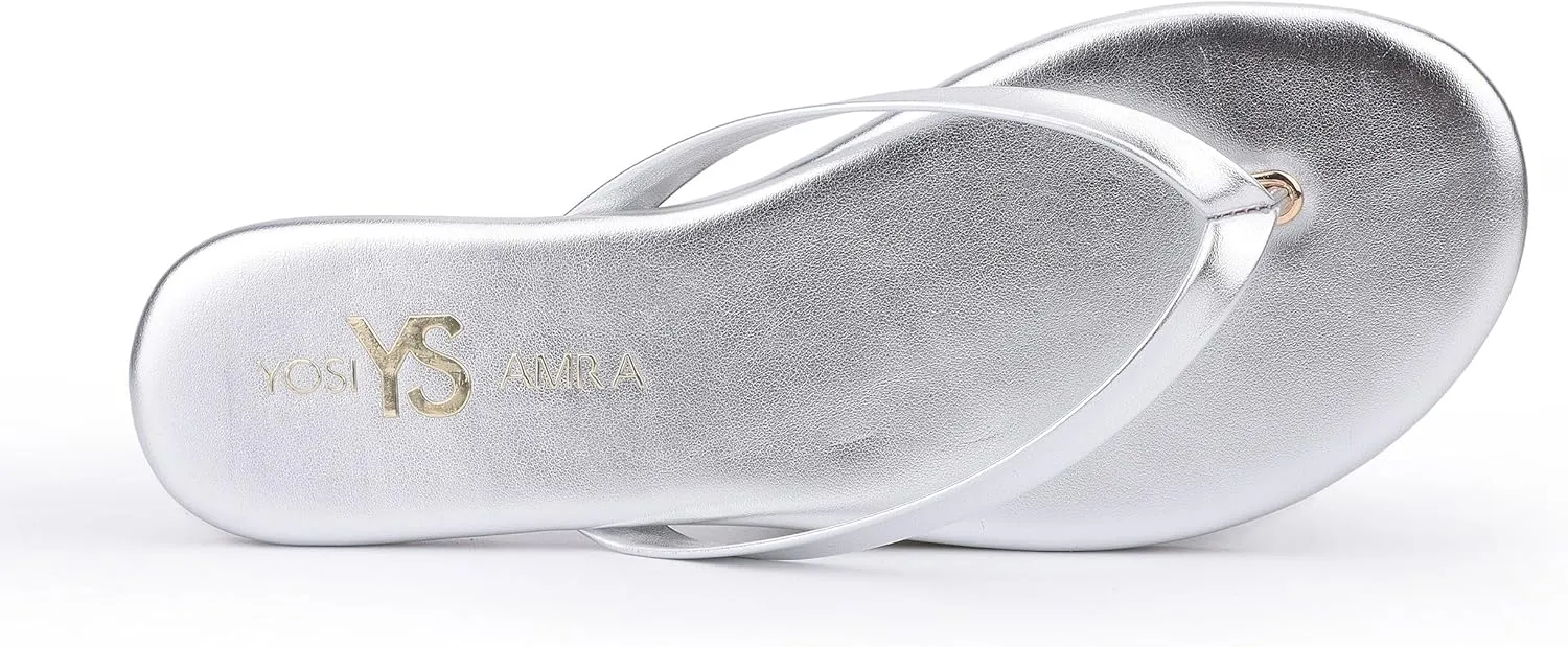Yosi Samra Vegan Leather Flip Flop for Women, Rivington