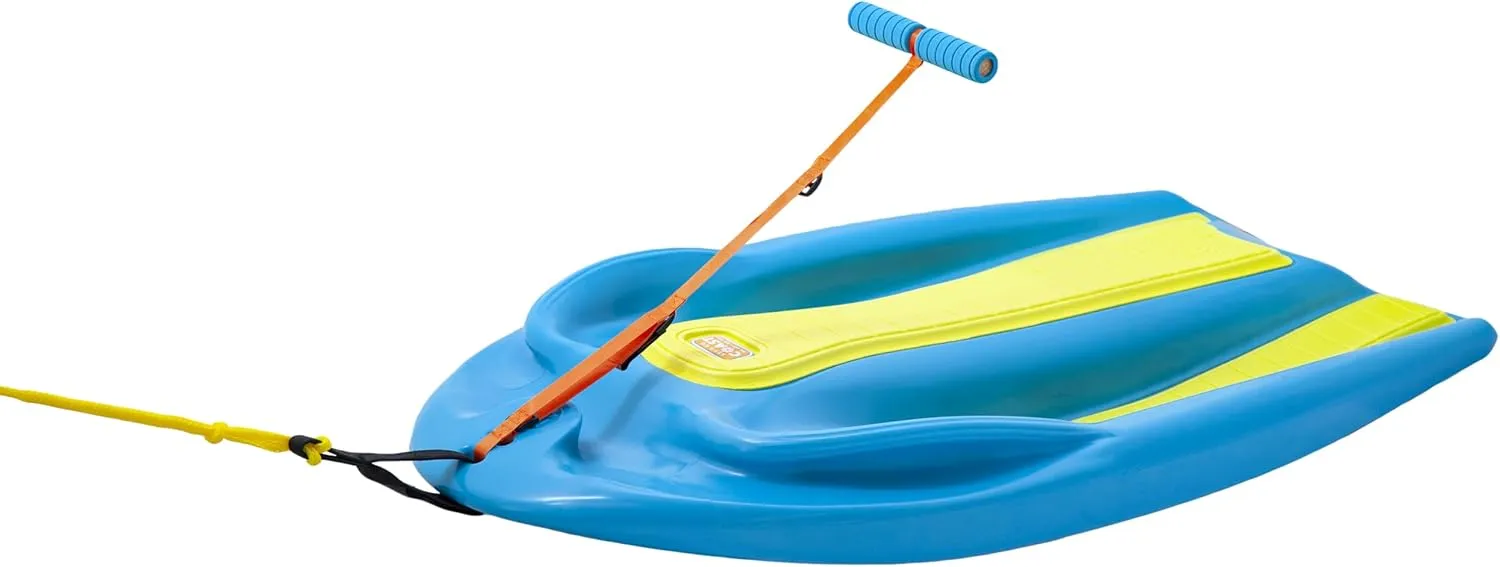 ZUP Coast Board All-in-One Kid's Wakeboard, Trainer Board, Kneeboard, and Water Skis with Rope Handle, Ideal for Water Sports and Boating, Perfect for Beginners and Young Riders
